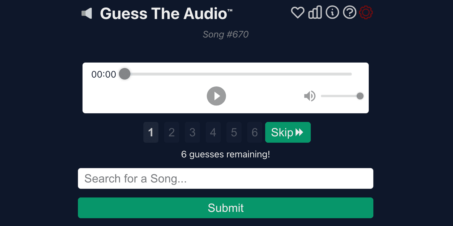 Guess the audio